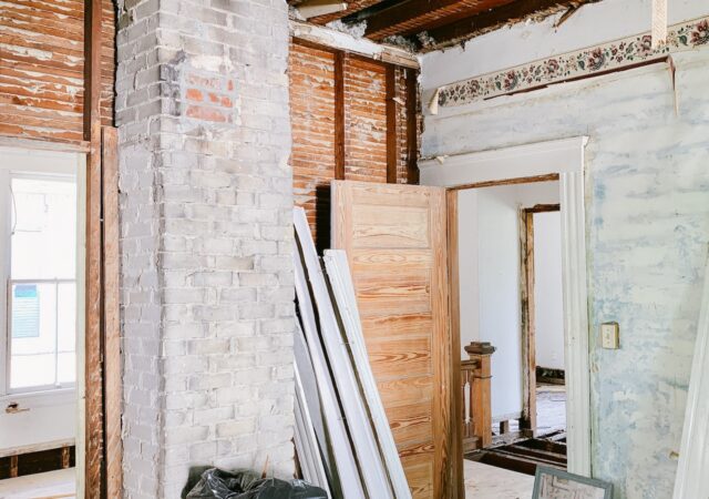 Lavori di ristrutturazione d'interni